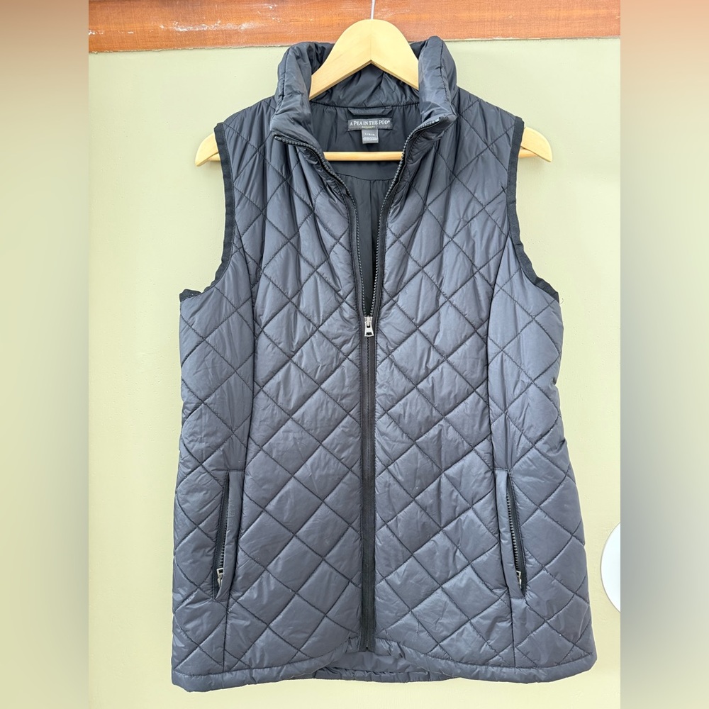 Pea in the Pod Black Maternity Vest